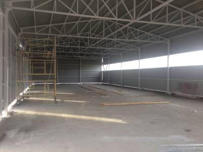 Строительство прямостенных ангаров