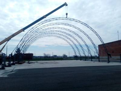 Быстровозводимые ангары